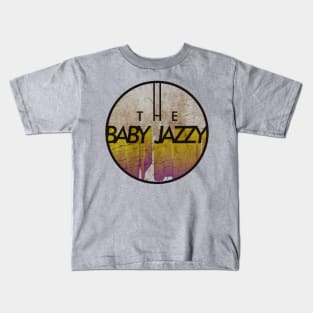 THE BABY JAZZY - VINTAGE YELLOW CIRCLE Kids T-Shirt